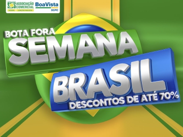 Semana Brasil no comércio lençoense acontece de 5 a 10 de setembro 