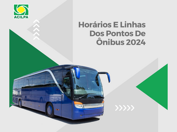Horários E Linhas Dos Pontos De Ônibus 2024